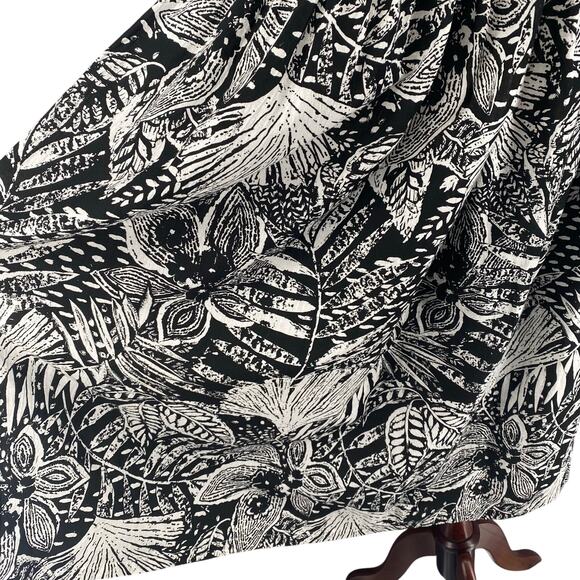 Vtg 80s 90s NOS Two Potato Laguna Beach A Line Midi Dress S Cotton Resort Wear - Picture 8 of 16